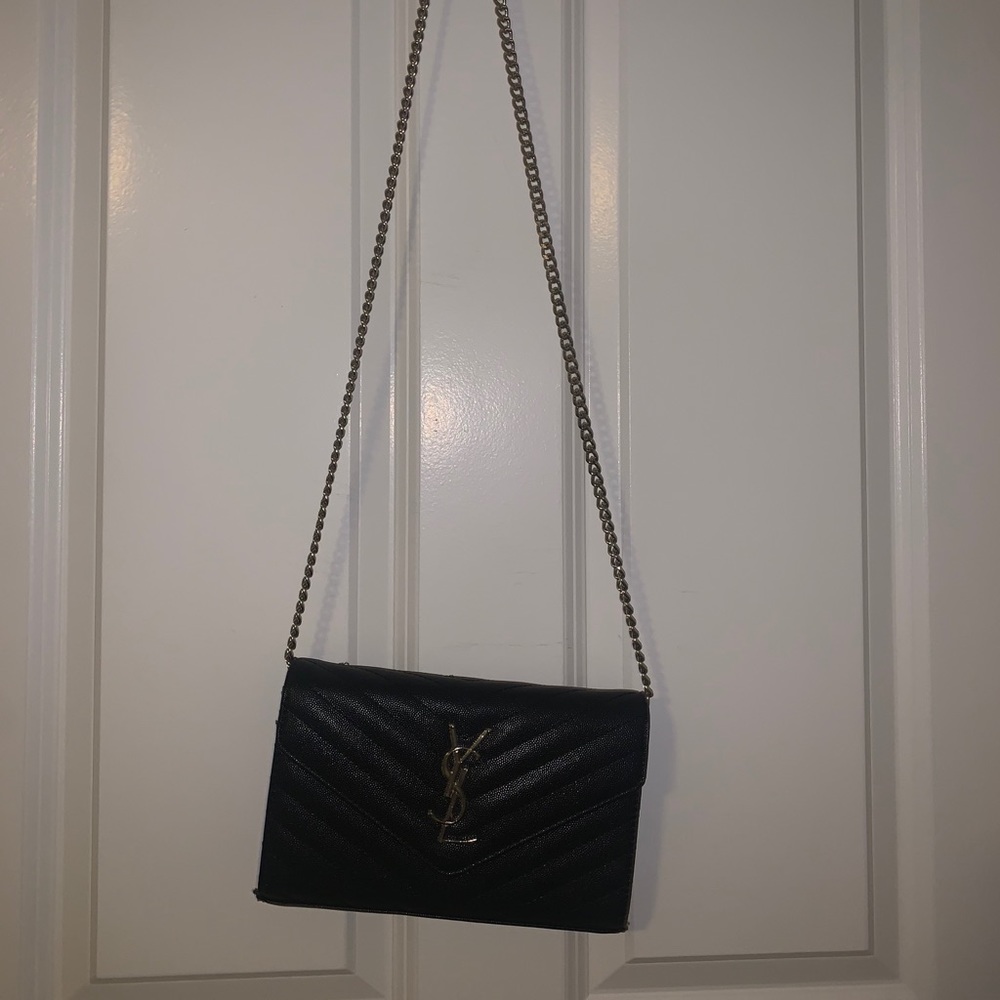 black crossbody